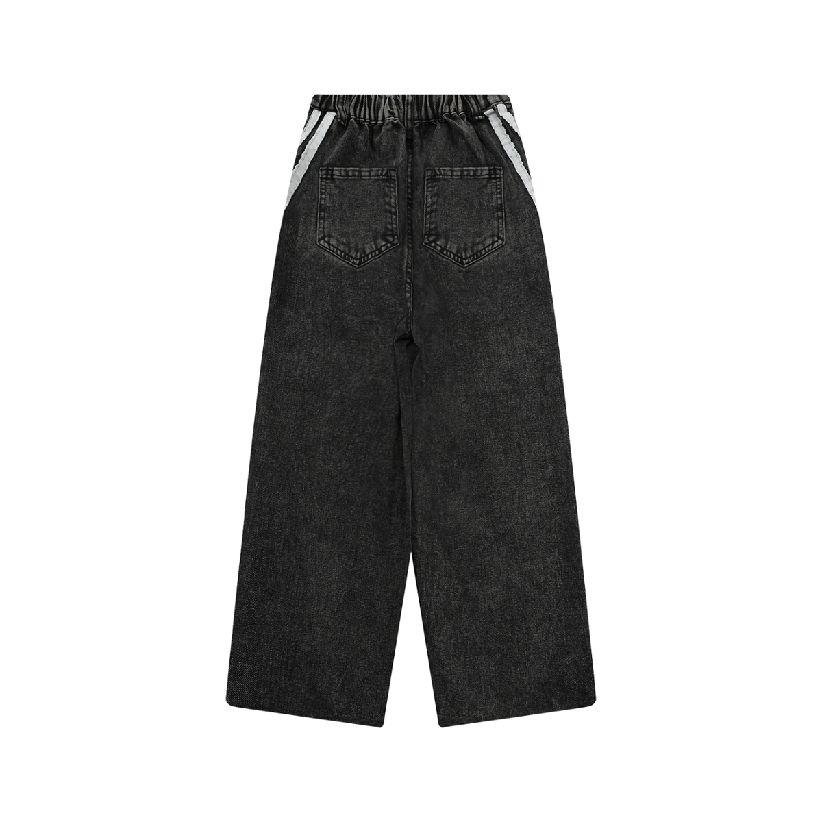 Kid’s Striped Splatter Jeans