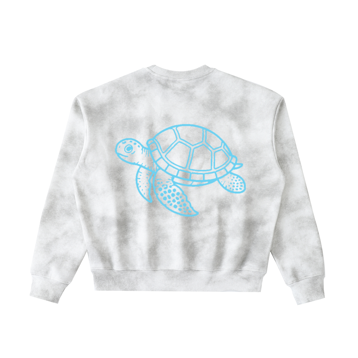 Boxy Fleeced Turtle Sweatshirt