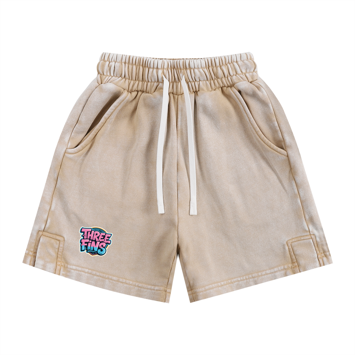 Snow Washed Kids pink fins Shorts