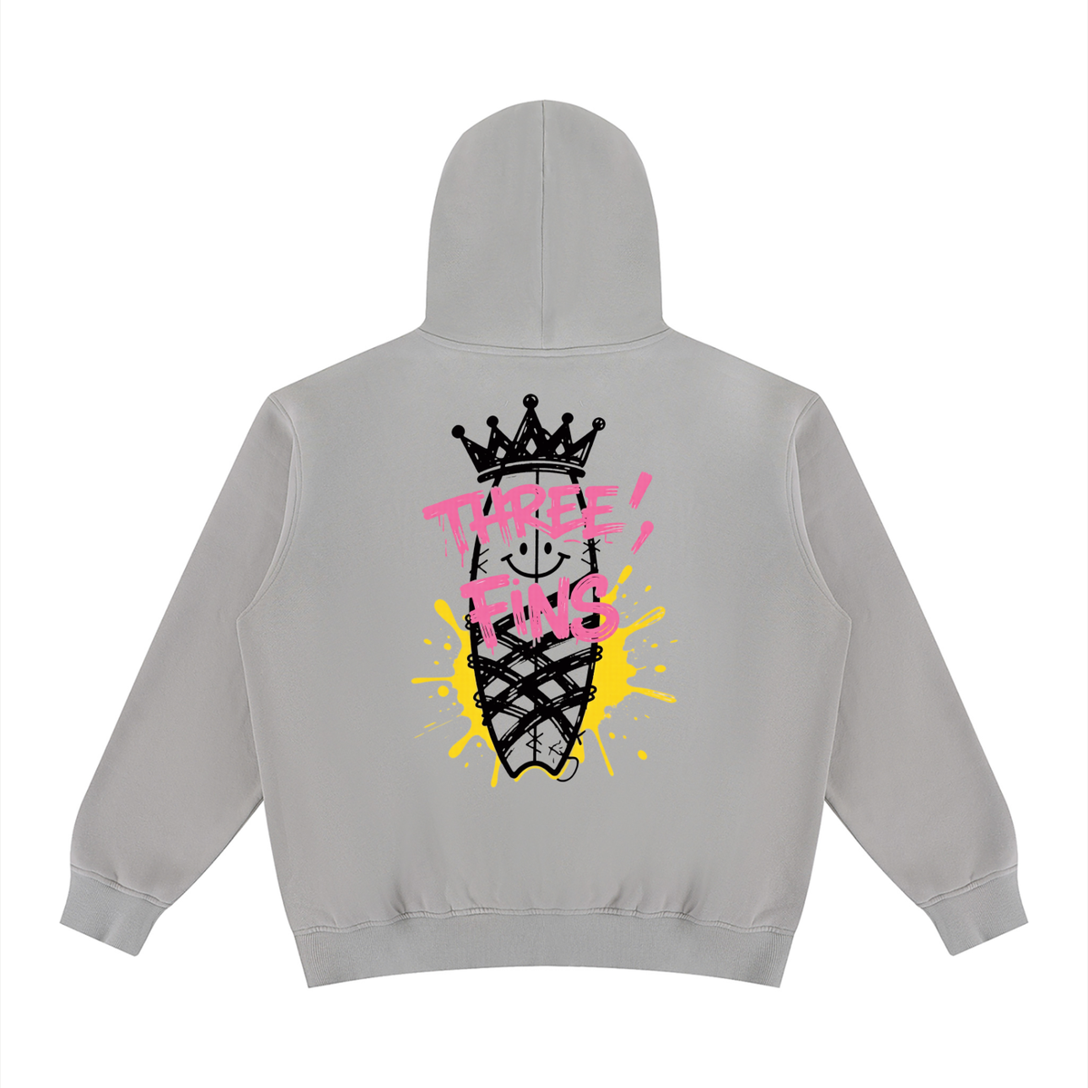 Snow Washed 0versized Surfing Hoodie