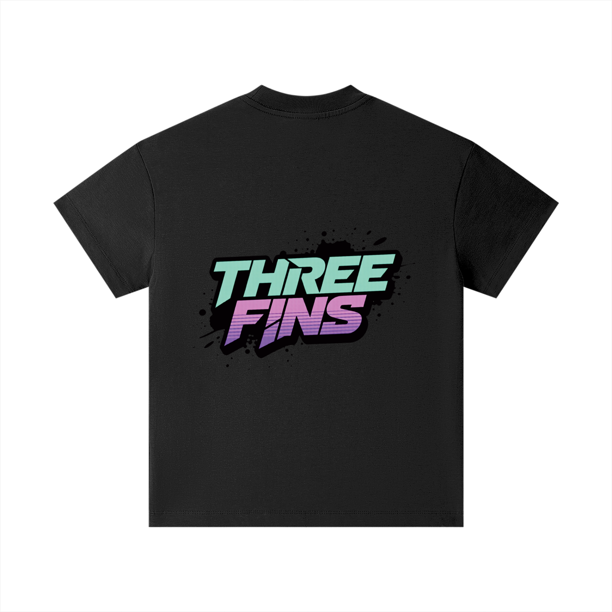 Neon Fins Kids T-Shirt