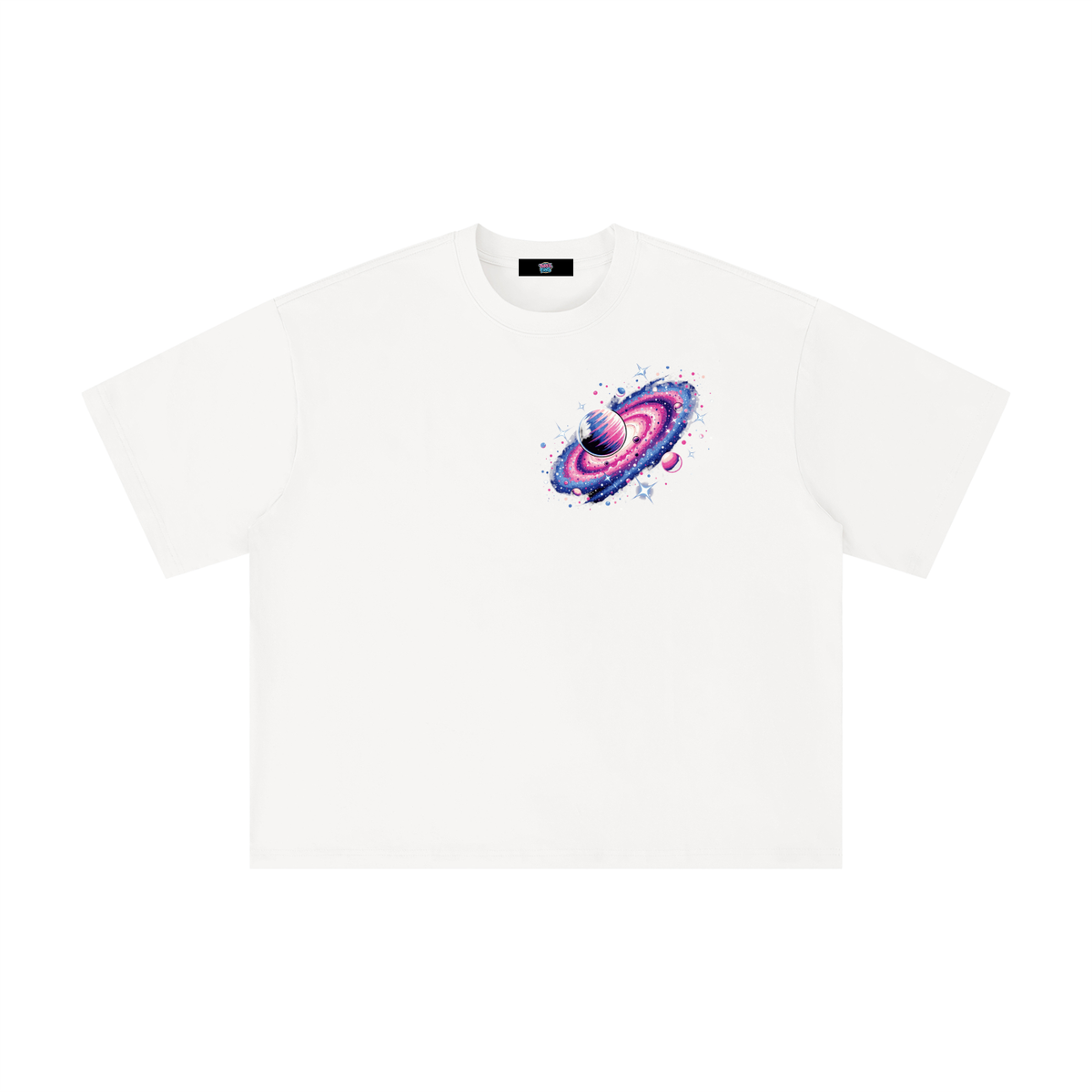 Boxy Galaxy Oversized T-Shirt