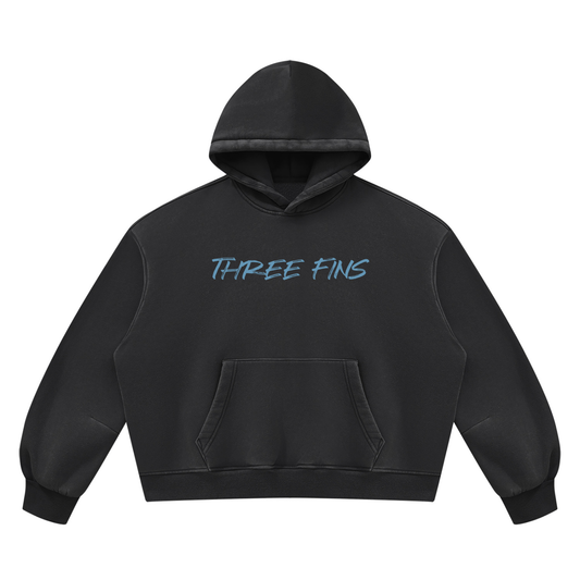 Unisex Vintage Wash Boxy Fleece Hoodie