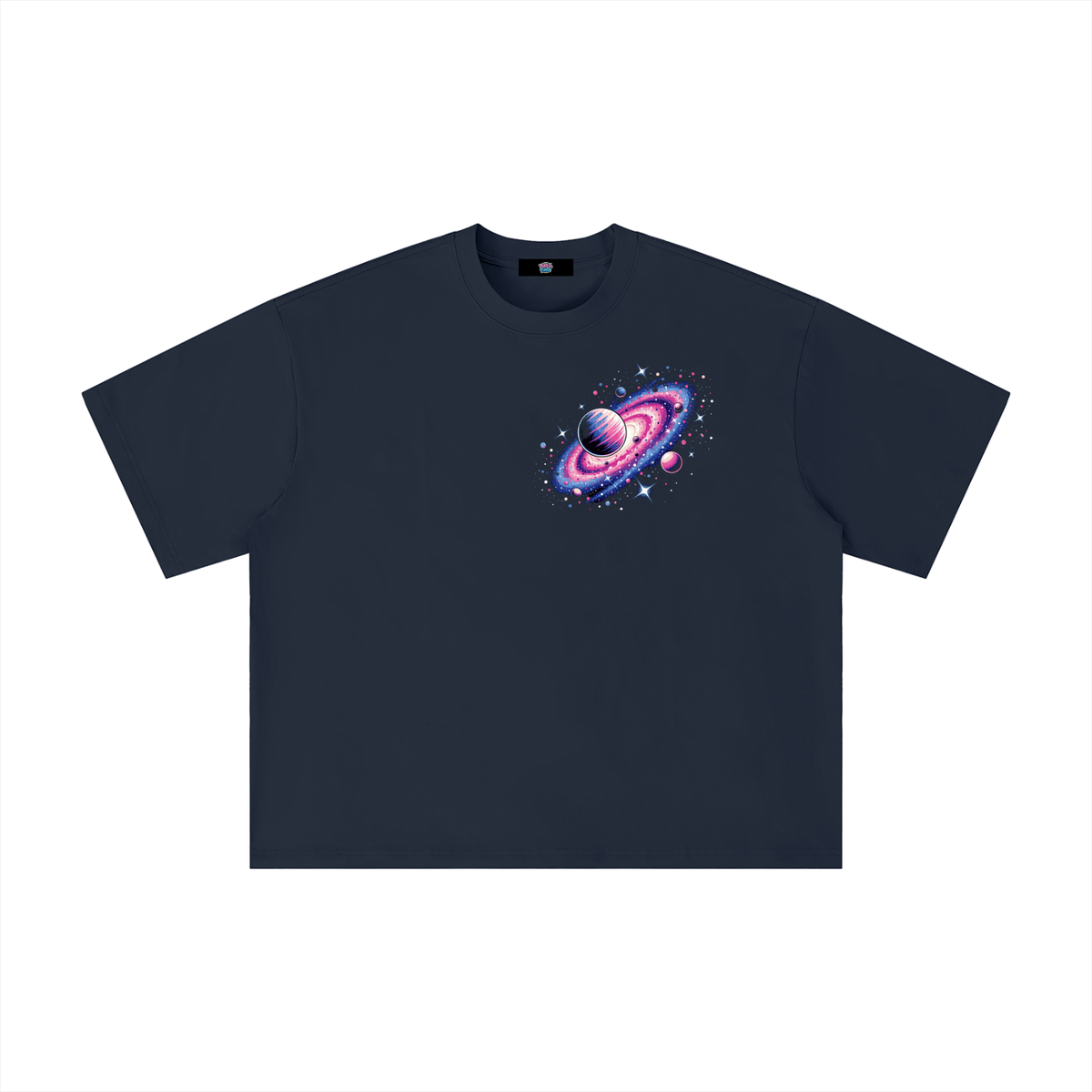 Boxy Galaxy Oversized T-Shirt