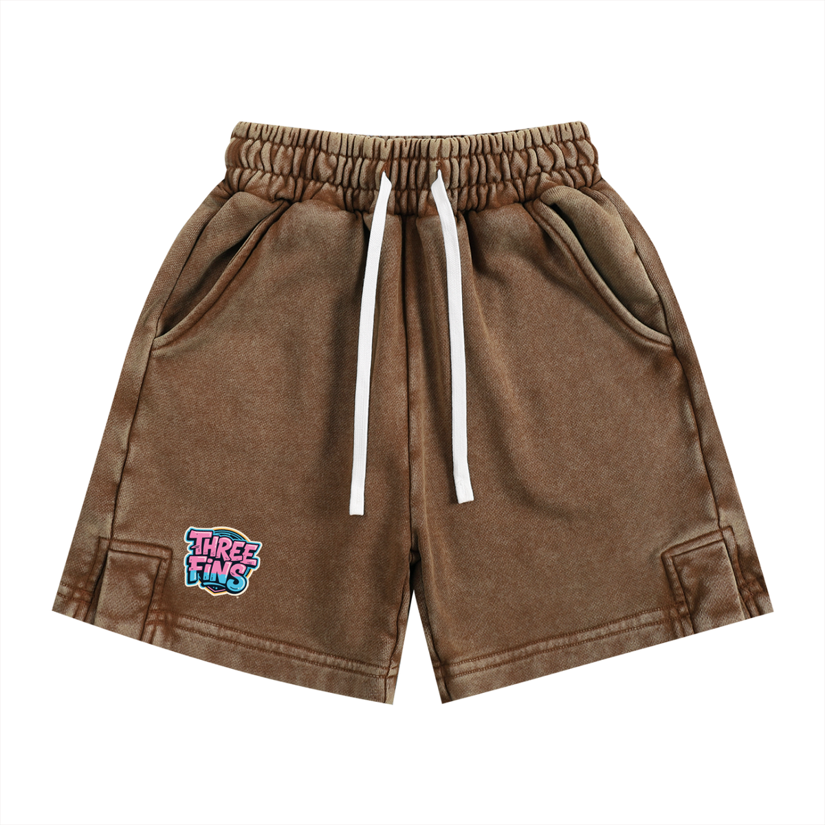 Snow Washed Kids pink fins Shorts