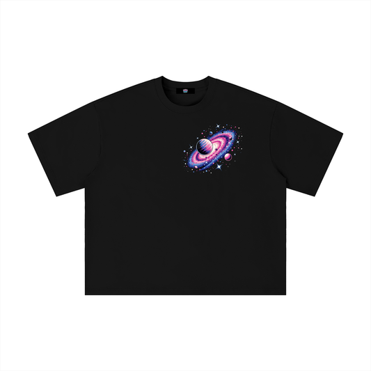 Boxy Galaxy Oversized T-Shirt