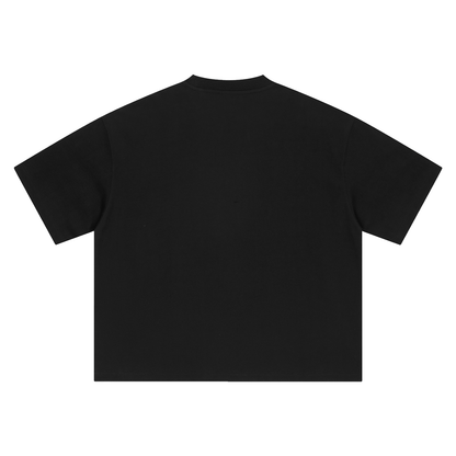 Boxy Oversized Vintage TV T-Shirt