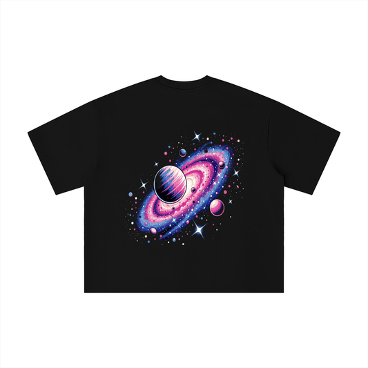 Boxy Galaxy Oversized T-Shirt