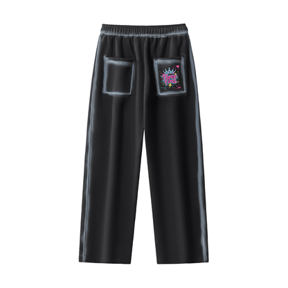 Sunfaded Edge Fleece Splatter Fins sweatpants