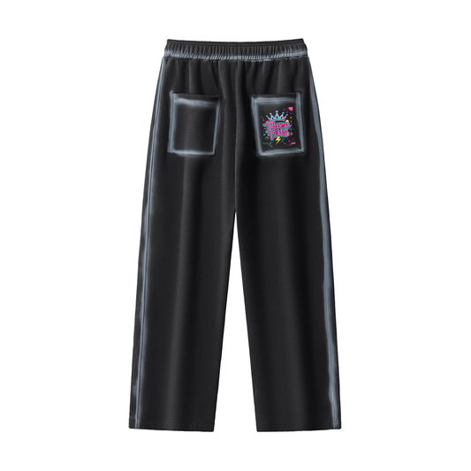 Sunfaded Edge Fleece Splatter Fins sweatpants