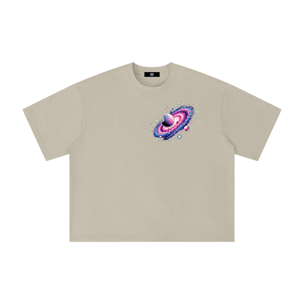 Boxy Galaxy Oversized T-Shirt