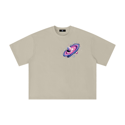 Boxy Galaxy Oversized T-Shirt