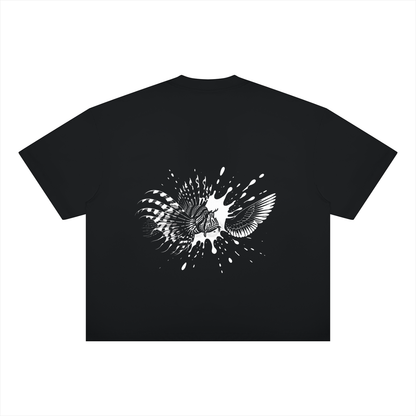 LION Fish Drop Shoulder T-Shirt