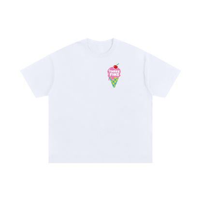 Oversized   Ice- cream Cotton T-Shirt